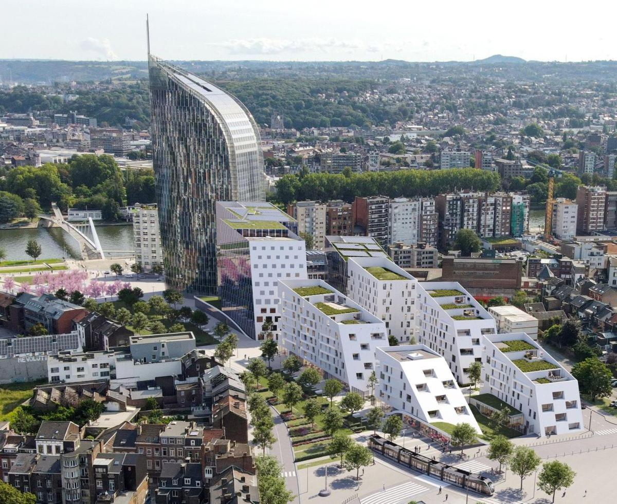 Splendide Appartement Au Centre De Liege - Complexe Paradis Express エクステリア 写真
